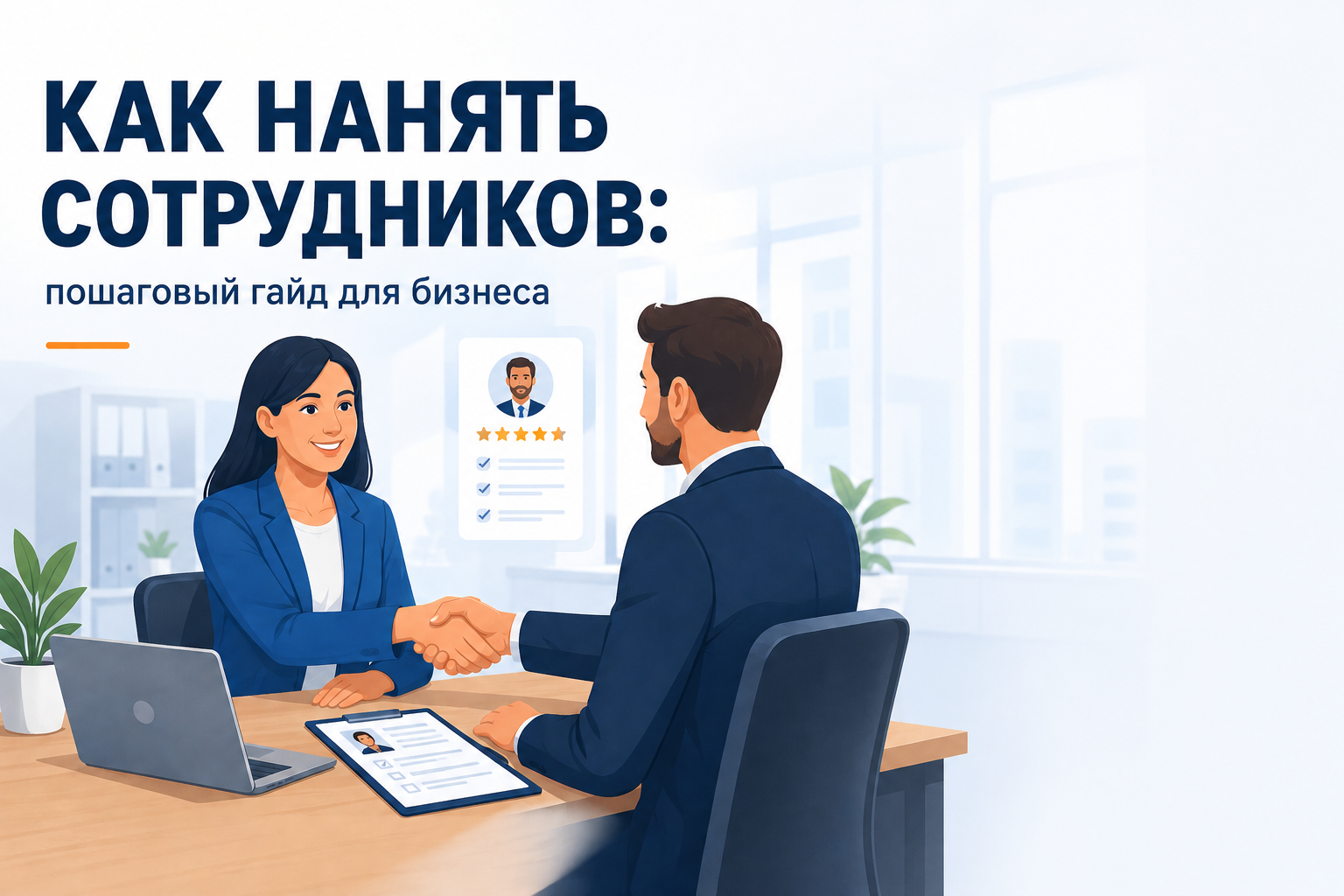 Как нанять сотрудников: пошаговый гайд для бизнеса